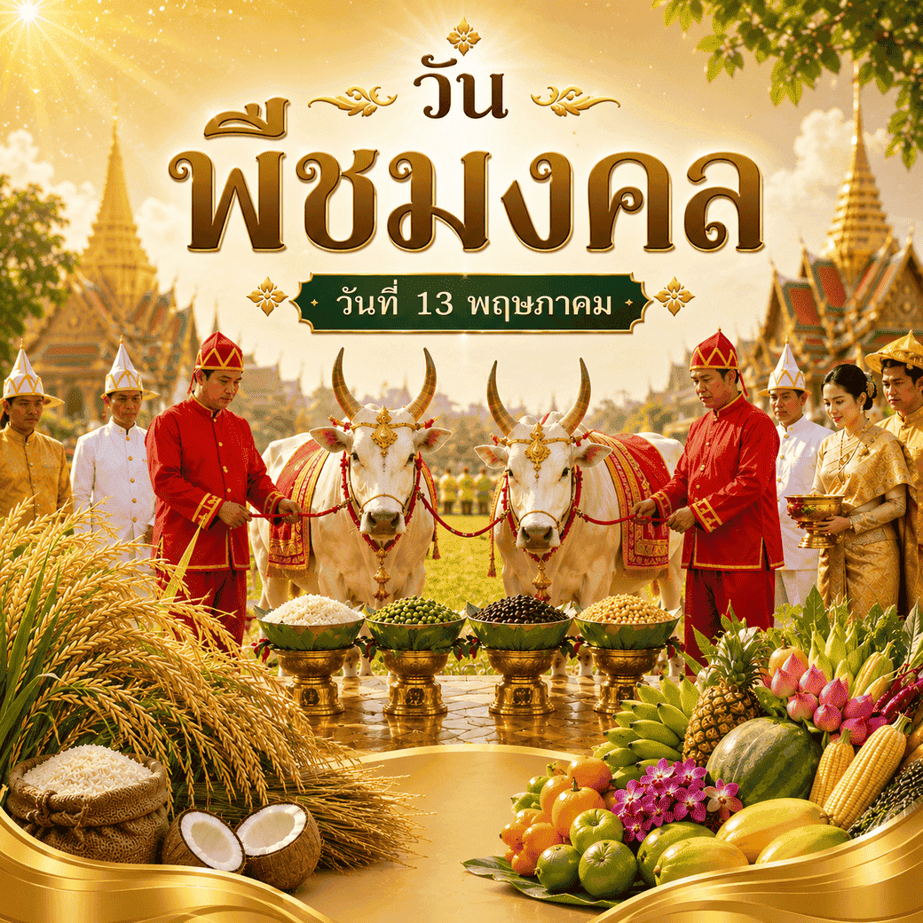 13 พฤษาคม วันพืชมงค